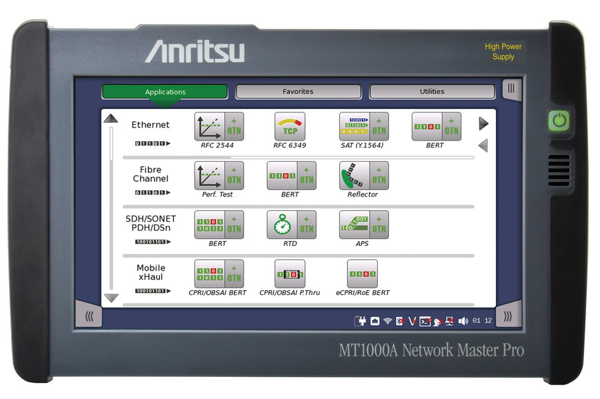 Upgraded Network Master Pro MT1000A Synchronous Measurement Function for 5G Mobile Network I&M